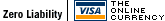 Visa Credit Cards -  The Online Currency Logo