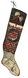 Merry Christmas Stocking - A Christmas Decoration & Display from Cottages and Gardens