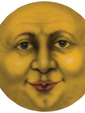Moon Face - A Storybook Decoration from Cottages and Gardens