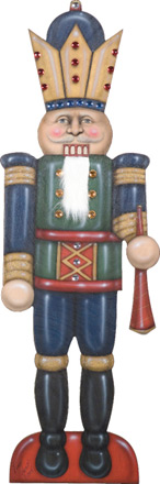Nutcracker - Blue - A Christmas Decoration & Display from Cottages and Gardens