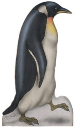 Penguin Looking  Right - A Christmas Decoration & Display from Cottages and Gardens