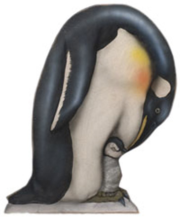 Penguin With Baby -  A Christmas Decoration & Display from Cottages and Gardens