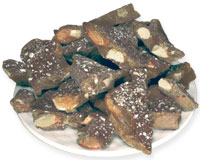 The CottageKeeper's Toffee - A Roasted Almond Chocolate Toffee From The Candy Shop at Cottages and Gardens