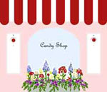 The Candy Shop at Cottages and Gardens - Candy Shop Logo