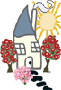 Cottages and Gardens - The Cottages and Gardens Cottage Logo