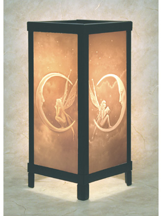 Fairies Luminaire - A Porcelain Lithophane from The Porcelain Garden