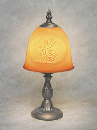 Guardian Angel Porcelain Lithophane Petite Lamp