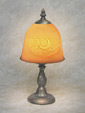 Man In The Moon Porcelain Lithophane Petite Lamp