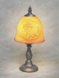 Songbird Petite Lamp - A Porcelain Lithophane Table Lamp from The Porcelain Garden