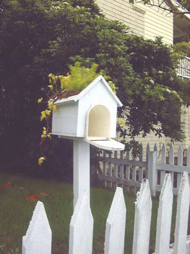 Flowers In The Mail Box in Cottages and Gardens Gallery