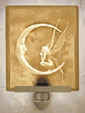 Fairy Moon - A Porcelain Lithophane Night Light from The Porcelain Garden