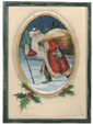 Christmas Painting - A Christmas Decoration & Display from Cottages and Gardens