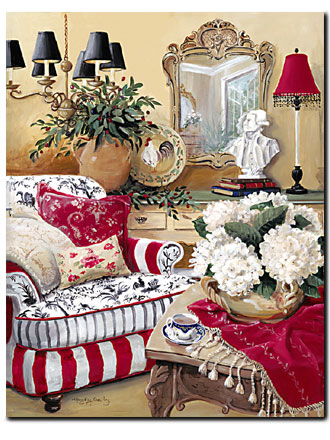 The Visitor Giclee Print by Mary Kay Crowley from Cottages and Gardens